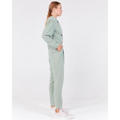 Брюки женские чиносы MINAKU: Green trend, зелёные, размер 42