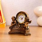 Часы настольные интерьерные «Ангелы», 14×7×12.5 см, циферблат d=4.7 см - Фото 2