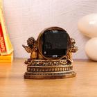 Часы настольные интерьерные «Ангелы», 14×7×12.5 см, циферблат d=4.7 см - Фото 3