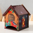 Чайный домик новогодний «Тепла и уюта», 10.5×9.5×12 см - Фото 2