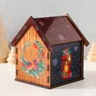 Чайный домик новогодний «Тепла и уюта», 10.5×9.5×12 см - Фото 4