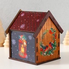 Чайный домик новогодний «Тепла и уюта», 10.5×9.5×12 см - Фото 5