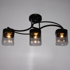 Люстра 673142/3 E27 40Вт черный-хром 60х14х25,5 см BayerLux - фото 21130559