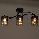 Люстра 673142/3 E27 40Вт черный-хром 60х14х25,5 см BayerLux - фото 21130560