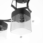 Люстра 673142/3 E27 40Вт черный-хром 60х14х25,5 см BayerLux - фото 21130563