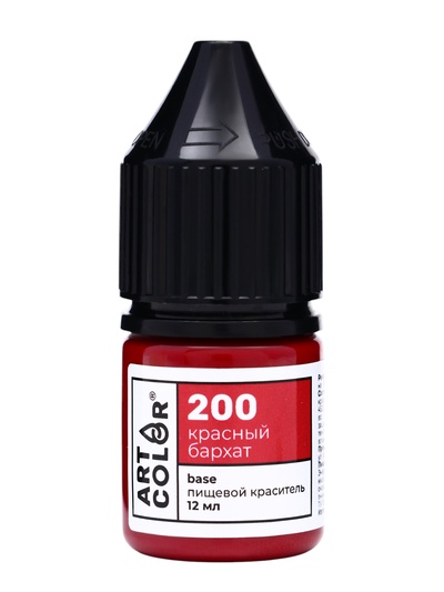 Пищевой краситель гелевый Art Color Pro Русский красный, 10-12 мл