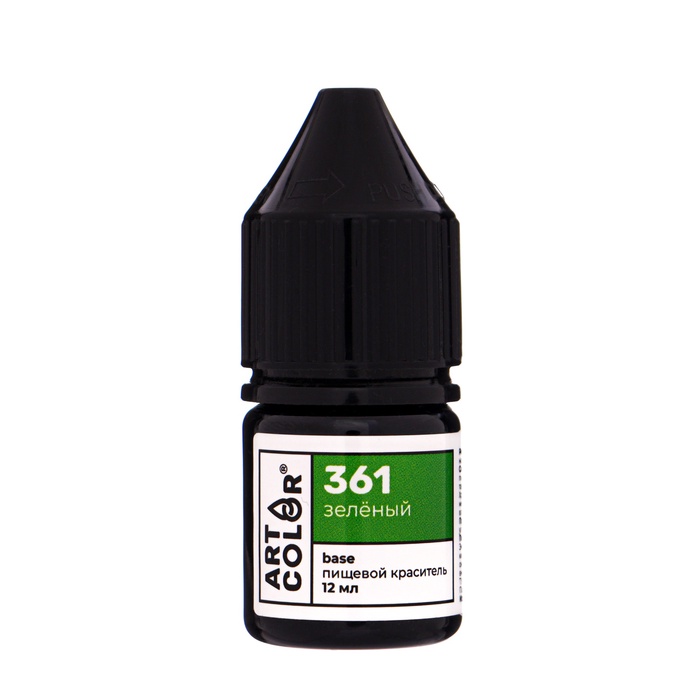 Гелевый краситель Art Color, зелёный, 10 мл - Фото 1