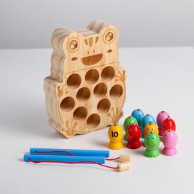 

Детская рыбалка «Лягушка» 18×13,5×4 см