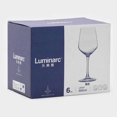 Бокал для вина Luminarc VAL SURLOIRE, 580 мл, стекло, прозрачный
