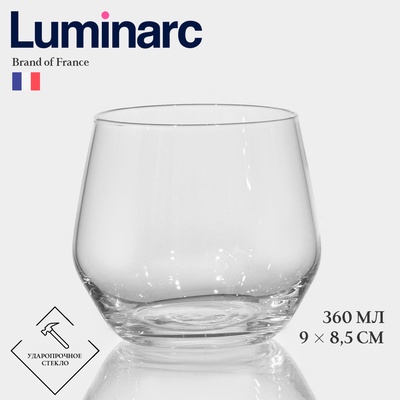 Стакан Luminarc VAL SURLOIRE, 360 мл, стекло, прозрачный