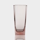 Стакан стеклянный высокий Luminarc STERLING, 330 мл, цвет розовый - Фото 1