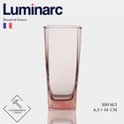 Стакан высокий Luminarc STERLING, 330 мл, стекло, розовый - Фото 1