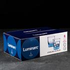Стакан стеклянный низкий Luminarc STERLING, 300 мл, цвет голубой - Фото 2