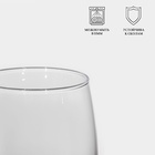 Стакан высокий Luminarc SALTO, 350 мл, стекло, голубой - Фото 2