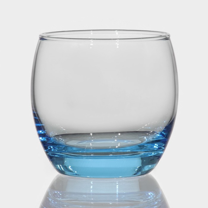 Стакан стеклянный низкий Luminarc SALTO, 320 мл, цвет голубой - Фото 1