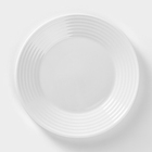 Тарелка плоская Harena Asean, d=23 см, цвет белый - Фото 1
