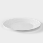 Тарелка плоская Harena Asean, d=23 см, цвет белый - Фото 2