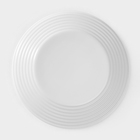 Тарелка плоская Harena Asean, d=23 см, цвет белый - Фото 4