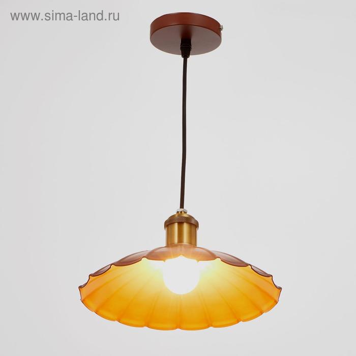Светильник 2034848/1 E27 40Вт кофе-медь 25х25х10 см - Фото 1