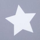 Комплект штор "Этель" Grey stars 145*260 см-2 шт, 100% п/э, 140 г/м2 - Фото 6