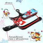 Снегокат «Ника-кросс Хоккей», СНК/Х2, цвет красный/чёрный - Фото 2