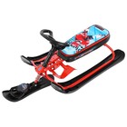 Снегокат «Ника-кросс Хоккей», СНК/Х2, цвет красный/чёрный - Фото 4
