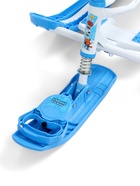 Снегокат «Тимка спорт 4-1» Ми-ми-мишки, со спинкой, голубой, ТС4-1/ММ1 Nika Kids - Фото 12