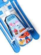 Снегокат «Тимка спорт 4-1» Ми-ми-мишки, со спинкой, голубой, ТС4-1/ММ1 Nika Kids - Фото 9