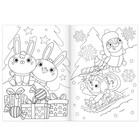 Раскраски новогодние набор «К нам приходит праздник», 6 шт по 12 стр. - фото 3855153