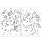 Раскраски новогодние набор «К нам приходит праздник», 6 шт по 12 стр. - фото 3855157