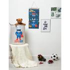 Кармашек текстильный Этель "Super hero", 3 отделения, 26х50 см, водонепроницаемый - фото 119408436