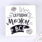 Салфетки бумажные «Сегодня можно всё», однослойные, 24×24 см, набор 20 шт. - Фото 2