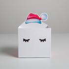 Коробка для мини-букетов «С Новым годом», глазки, 12 х 16,5 х 10 см - Фото 2