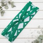 Мочалка-лента для тела хлопковая Доляна «Узор», 40×11 см, цвет МИКС - Фото 2