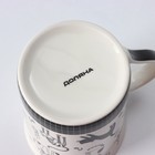 Кружка Доляна «Кошачьи будни», 300 мл, фарфор, белая - Фото 6