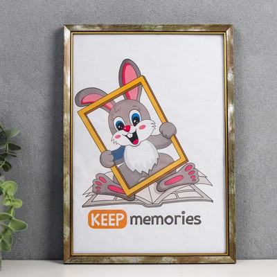 Фоторамка для фото 21×30 см Keep memories, Olav пластик под бронзау