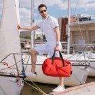 Сумка дорожная женская на молнии TEXTURA, большой размер, цвет красный - Фото 4