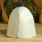 Шапка для бани и сауны «Вован», полиэфир 70%, шерсть 30%, «Добропаровъ» - Фото 8