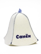 Шапка для бани и сауны, «Санёк», полиэфир 70%, шерсть 30%, «Добропаровъ» - Фото 2