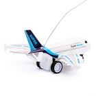Самолёт радиоуправляемый «Авиалиния», световые и звуковые эффекты, работает от батареек, цвета МИКС - Фото 3