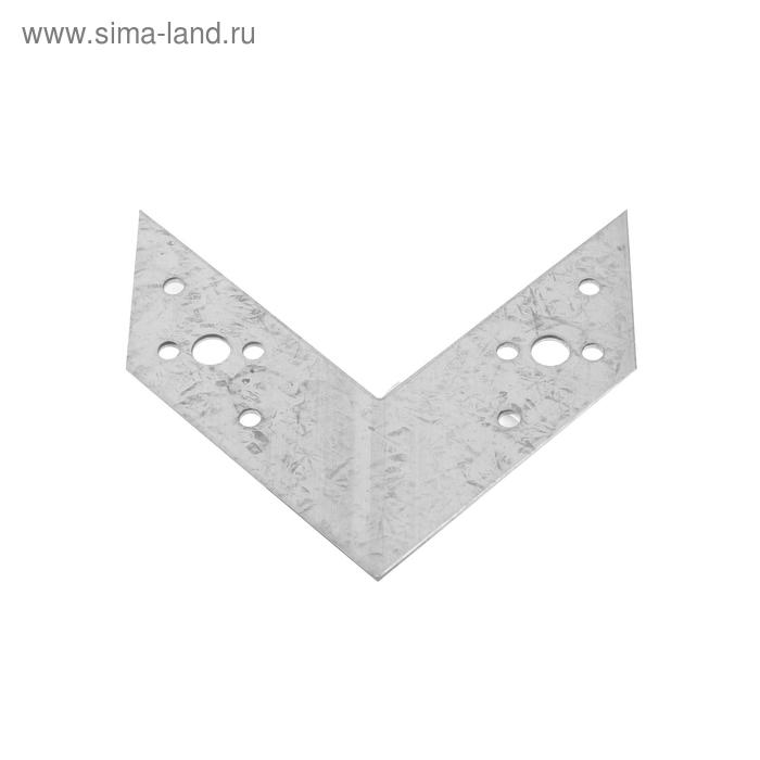 Соединитель угловой ТУНДРА krep 120х120 мм ГОЦ в упаковке 1 шт 21₽