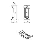 Стяжка стола ТУНДРА krep №2, в упаковке 1 шт. 5296530 - фото 16275778