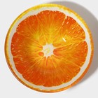 Салатник стеклянный Доляна «Сочный апельсин», 720 мл, 18,4×5 cм - Фото 4
