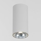 Светильник 671517/1 LED 12Вт белый-серебро 7,5х7,5х15 см BayerLux - фото 21131724