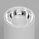 Светильник 671517/1 LED 12Вт белый-серебро 7,5х7,5х15 см BayerLux - фото 21131726