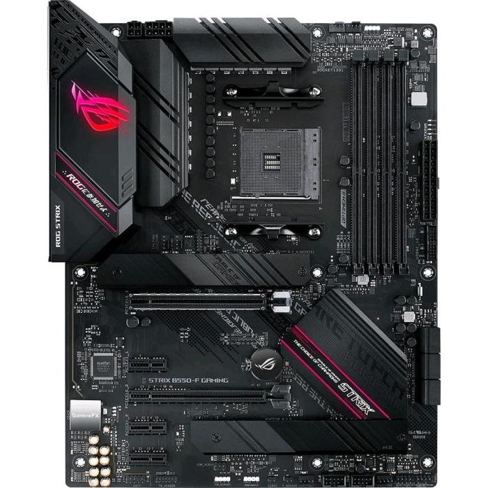 Материнская плата Asus ROG STRIX B550-F GAMING, AM4, B550, 4xDDR4, HDMI, DP, ATX - фото 51298094