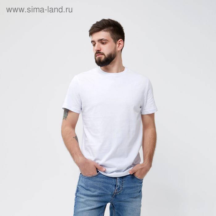 Футболка мужская KAFTAN E-ZONE, 50, белый - Фото 1