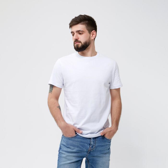 Футболка мужская KAFTAN E-ZONE, 56, белый - Фото 1