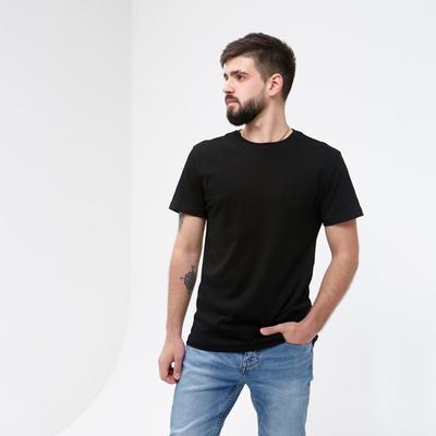 Футболка мужская KAFTAN E-ZONE, 50, чёрный