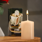 Свеча ароматическая "Утренний кофе ", 4×6 см, в коробке - фото 1420227